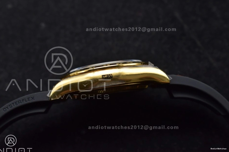 Dial V6 Sophisticated YG on QF 1:1 Black 126518 807 Edition Daytona (Weighted) Best Strap SH4131 Oysterflex 0414